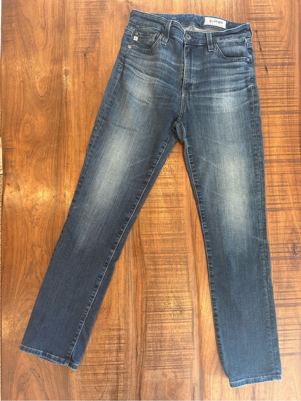 AG (AG-ED denim) “Mari” high-rise straight Women's Jeans - 29